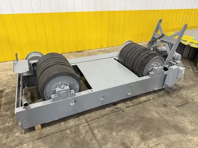 120,000 LB / 60 TON RANSOME PANDJIRIS TANK TURNING WELDING ROLLS, POWER & IDLER: STOCK 13388