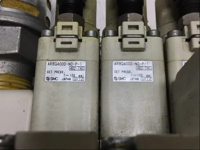 SMC ARBQ4000-N0-P-1 Manifold Solenoid Valve Set Press 7-120 PSI