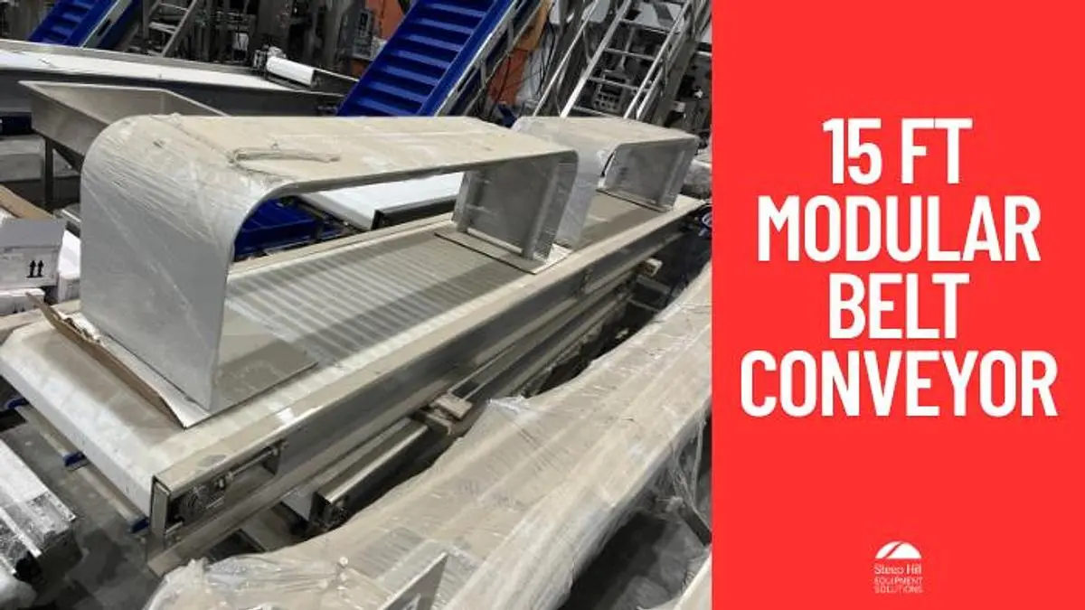 15ft Modular Belt Conveyor