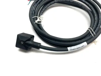 NEW CANFIELD CONNECTOR SINGLE ENDED VALVE PLUG CORDSET