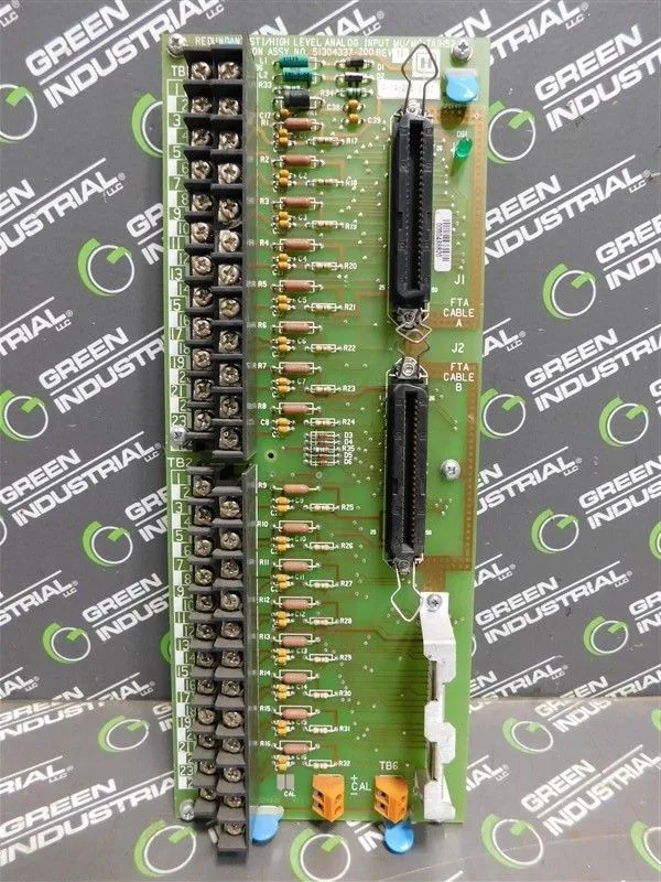 Honeywell 51304337-200 Red STI/High Level Analog Input Term. Assy. Rev. N Used