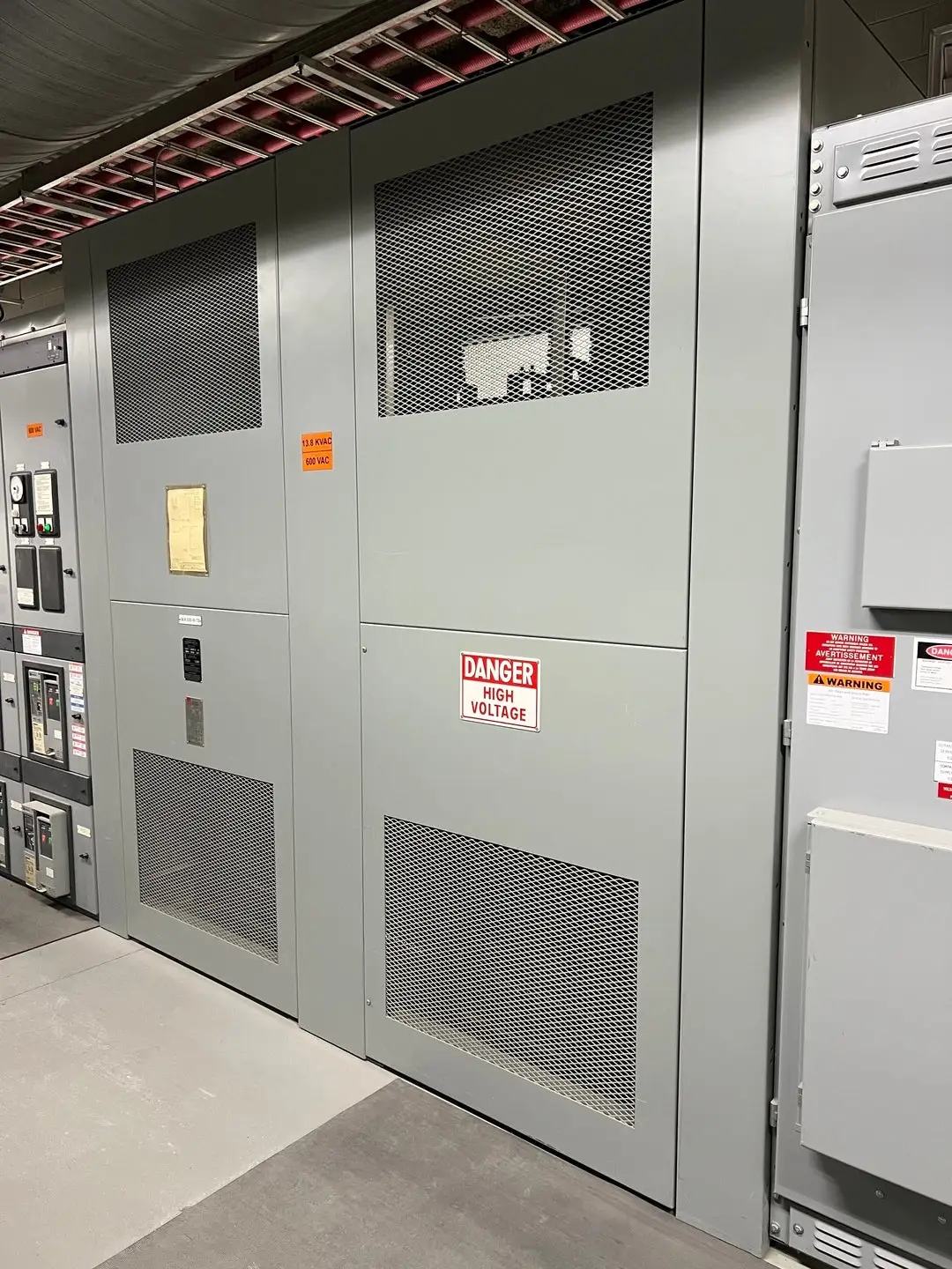 2000/3000kVA Cast Resin Transformer, 13.8kV Pri., 600V Sec.