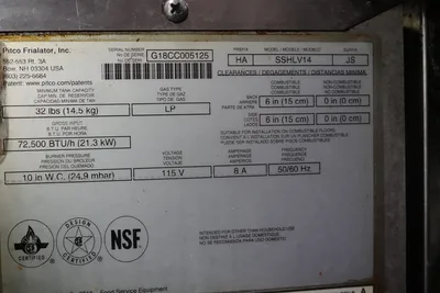 Used 2018 _UNKNOWN_ SSHLV14 Cookers / Coolers / Fryers Texas US | OBR Equipment #1316207