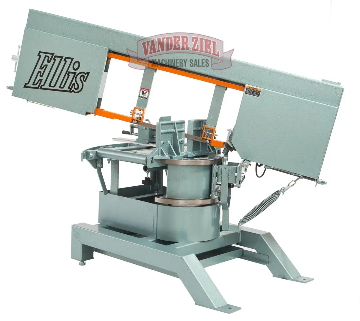 New | in-Stock ELLIS 3000 Horizontal Band Saws Michigan US | Vander Ziel Machinery Sales #480315