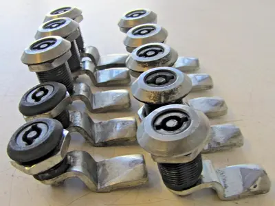 Lot of 10 Heavy Duty Industrial CompAir Door Cam Locks