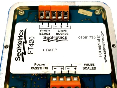 FT420P, FT420 | SeaMetrics FT420P Flow Controller Computer Display - Used
