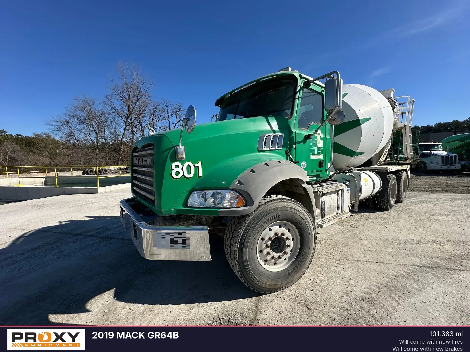 Used 2019 MACK GR64B Concrete Mixer Trucks Georgia US | Proxy Equipment #1381941