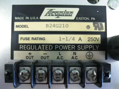 USED Acopian B5G170