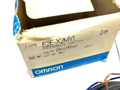 E2E-X2MY1 | Omron  Standard Inductive Proximity Sensor AC 2-Wire 24-240VAC 2m - New Other