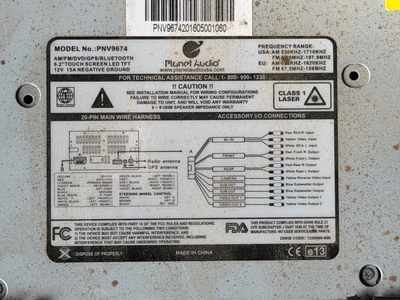 Used _UNKNOWN_ _UNKNOWN_ Commercial Audio/Visual Equipment Michigan US | Miedema Asset Management Group #1321957