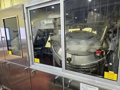 USED 2001 POSIMAT N12 ROTARY BOTTLE UNSCRAMBLER