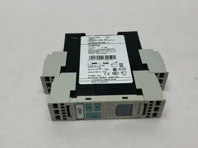 USED SIEMENS DIGITAL MONITORING RELAY 12-POL FOR 3-PHASE