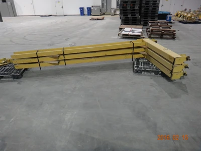 Bracketed Jib Crane with 1/2 ton Coffing Hoist