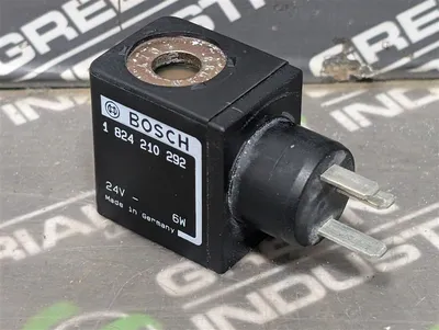 Bosch 1824210292 Pneumatic Directional Control Valve Coil 24V 6W Used