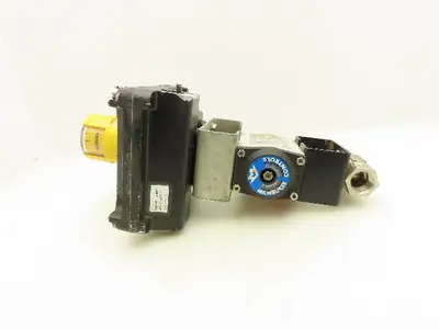 Milwaukee Controls MC2 Pneumatic Actuator Ball Valve w/Positioner 3/4" NPT