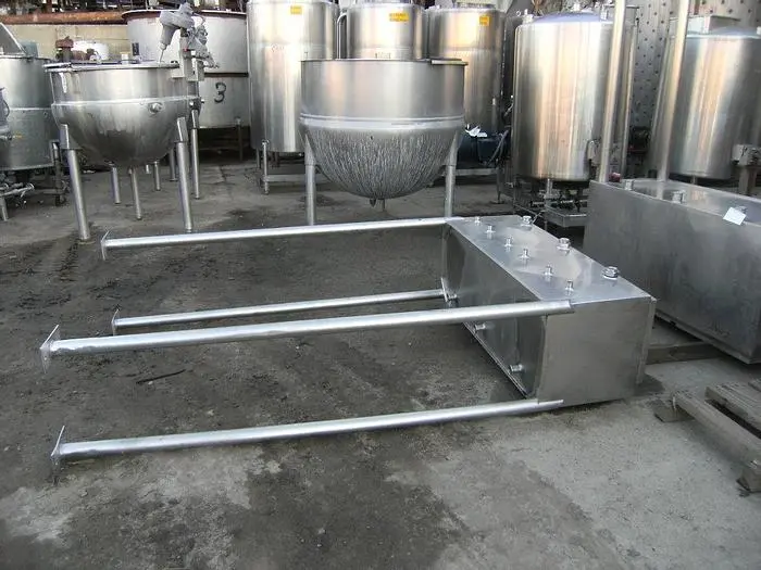 Tank, 60 Gallon, S/st, 15" x 16" x 18" Rect, 3 Compartment #S740232