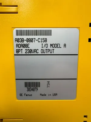 FANUC A03B-0807-C158 Electrical/PLC/Automation | ESS Industrial Equipment Sales (5)