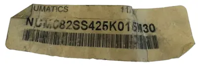 NEW NUMATICS NUM082SS425K015M30 MANIFOLD BASE W/GASKET