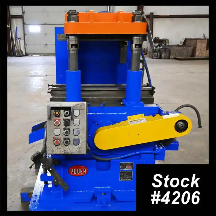 Used YODER P-52 Cut-Off Presses Ohio US | Universal Tube & Rollform Equipment Company #361461