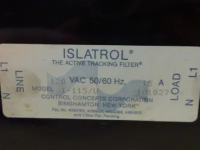 USED ISLATROL I-115/U