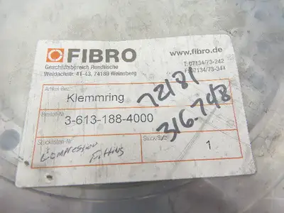 New | in-Stock FIBRO _UNKNOWN_ Miscellaneous MRO | Arrow Industrial #649734
