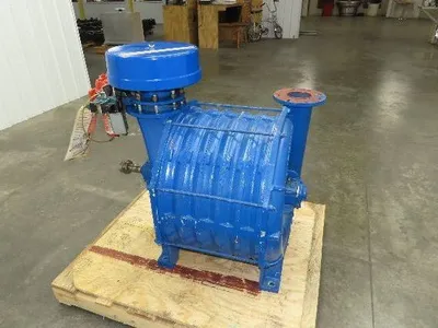National Turbine NT05206-0-6AD Multistage Centrifugal Blower 6 Stage 5" Valve