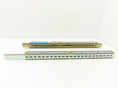 Entrelec Terminal Block Connector DIN Rail 24-10AWG 4mm² 600V 25A Lot of 179