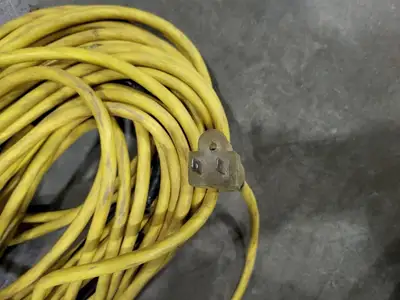 120 ft SJTW Power Extension Cord 14/3 AWG 15A 125V