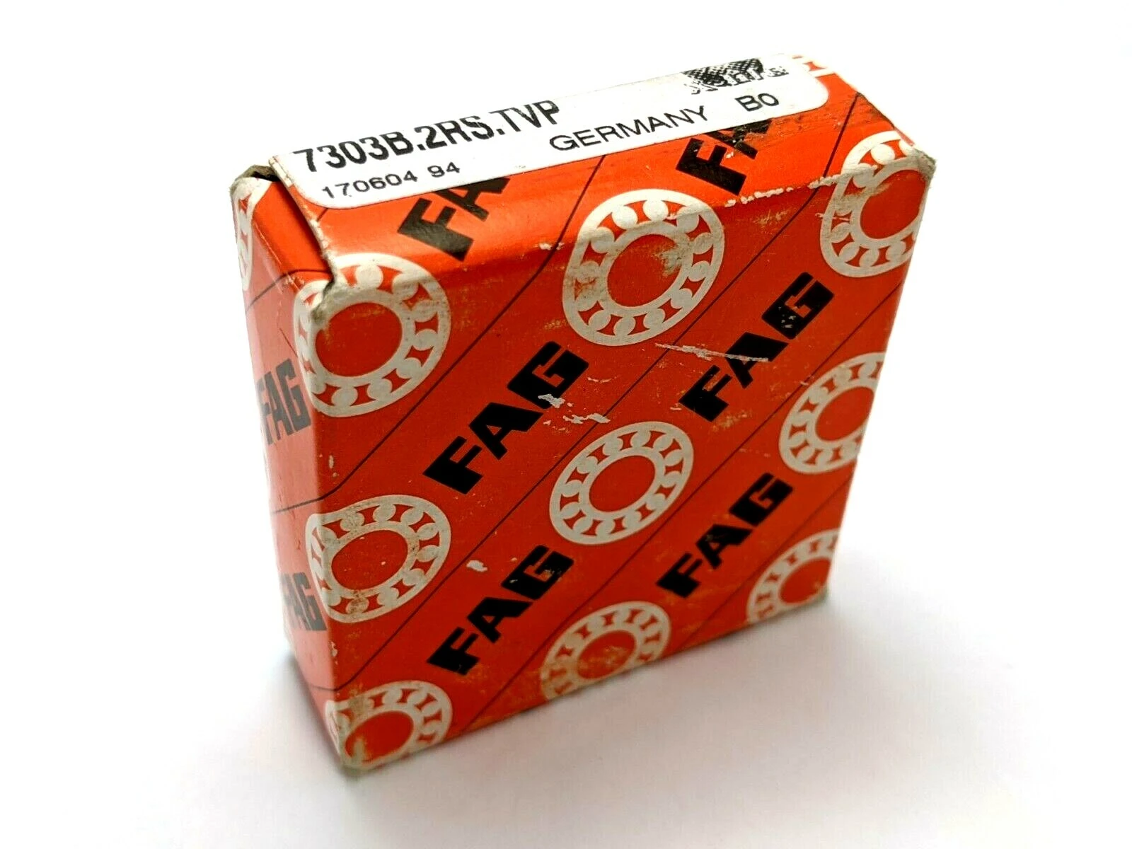 7303B-2RS-TVP | FAG 7303B.2RS.TVP Single Row Angular Contact Ball Bearing - New