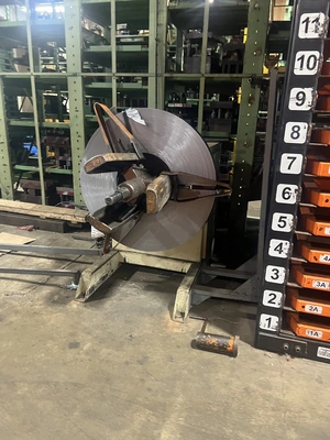 Coil Feeder Line for a Stamping Press, includes American Steel Line Co. Model 1000 Coil Uncoiler, 6,...