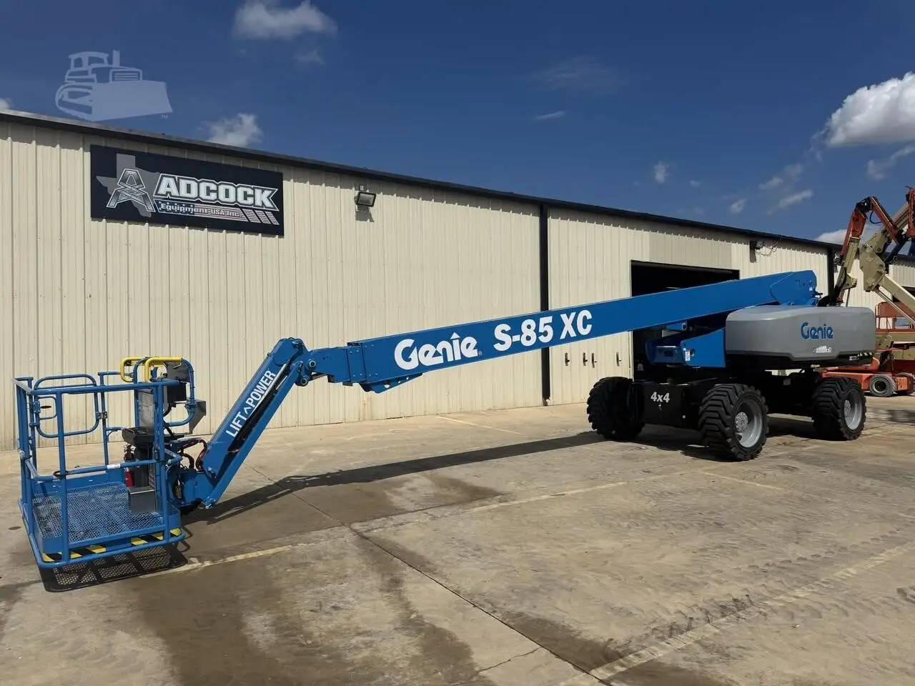 New | in-Stock 2026 GENIE S85XC Telescopic Boom Lifts Texas US | Adcock Equipment USA #1524539