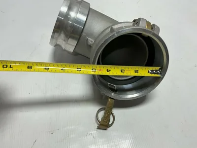 Dixon 400DA-90AL Female Camlock x 4″ Male Camlock 90 Degree Elbow