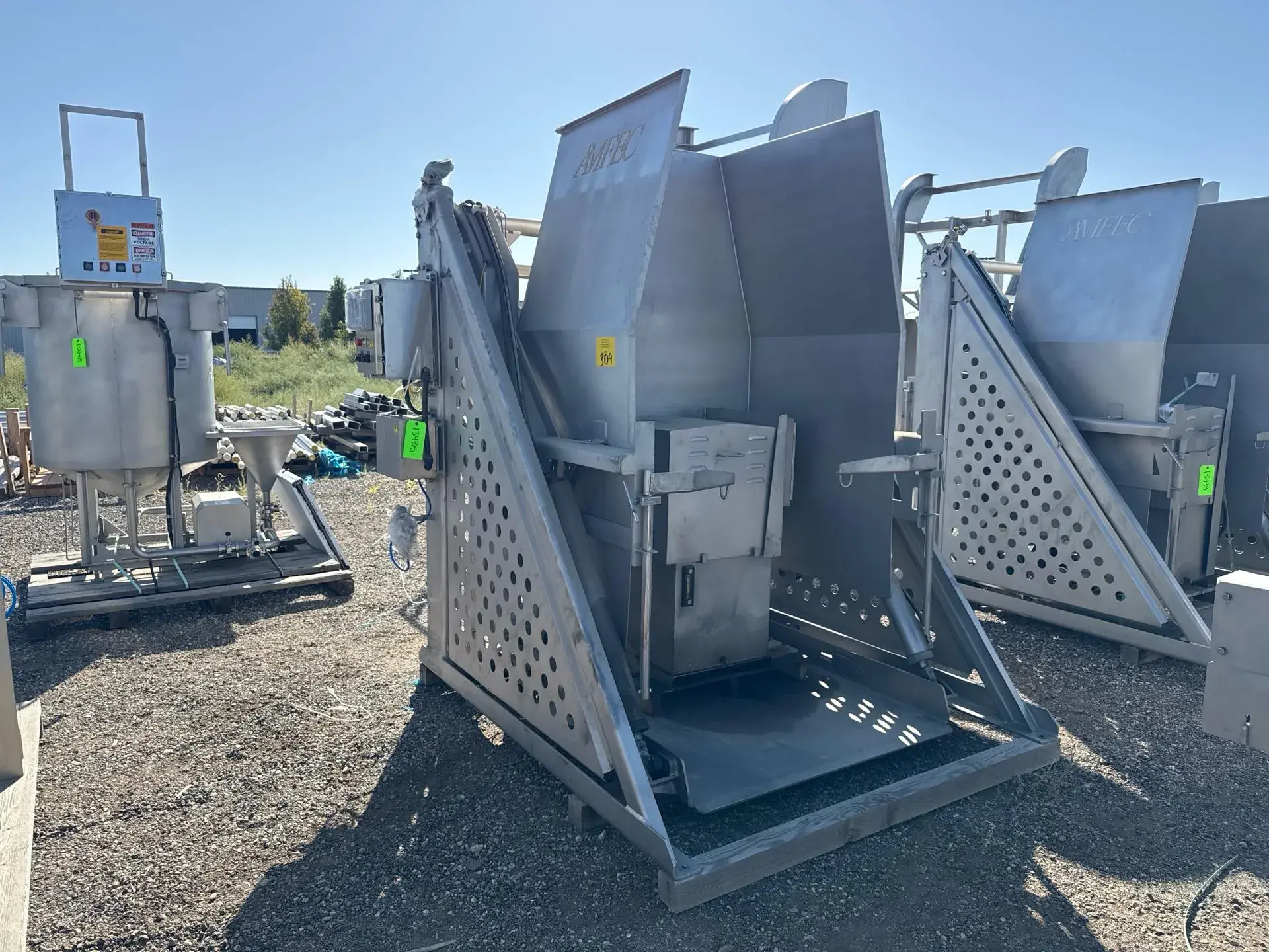 New | in-Stock AMFEC 15C Tote Dumper Illinois US | M&M Equipment Corp. #1498417