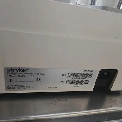 Used Stryker 400-655 Battery Chargers Texas US | PT Medical Technologies #1458963