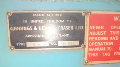 Gidding & Lewis - Injector Drilling Machine