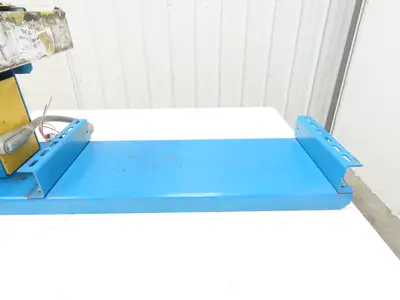 Hytrol Conveyor Pneumatic Box Pusher Sorter 8" Stroke 4x16" Kicker Plate