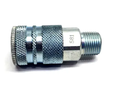 581, 79801452 | Coilhose 581 Industrial Quick Coupler/Fitting 3/8" Body x 3/8" Male NPT LOT OF 2 - New Other