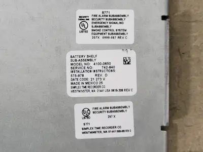 USED SIMPLEX 4100-0650
