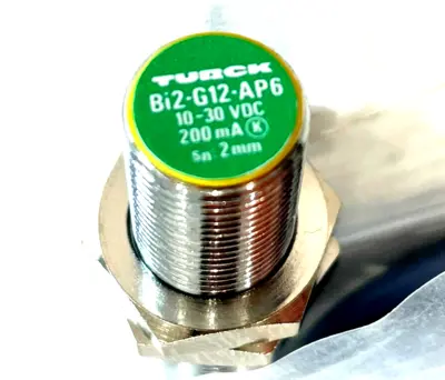 NEW TURCK BI2-G12-AP6 INDUCTIVE SENSOR BI2G12AP6