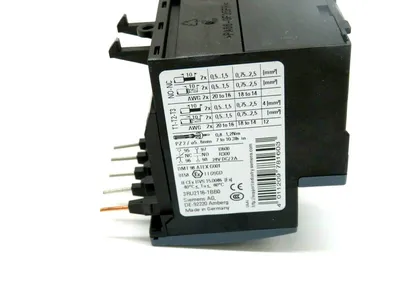 NEW SIEMENS 3RU2116-1BB0 OVERLOAD RELAY 3RU21161BB0