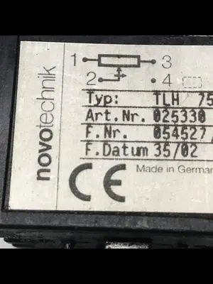 USED NOVOTECHNIK TLH750