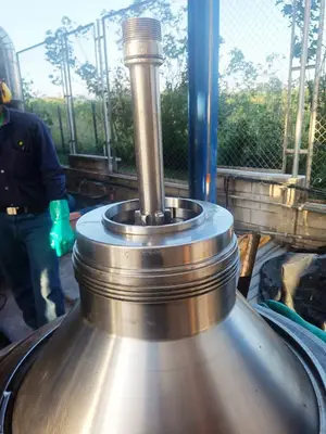Macfuge 711 NOPT 3S self-cleaning biodiesel purifier, 316SS.