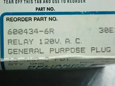 NEW RELIANCE ELECTRIC 6004346R