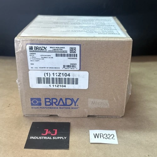 NEW Brady 104343