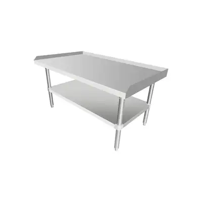 New | in-Stock Atosa New Atosa ATSE-3048 48" Stainless Steel Equipment Stand Restaurant Equipment (Miscellaneous) Illinois US | Falcon Restaurant Supply #1375512