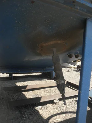 USED BLAST CABINET 41-2V400