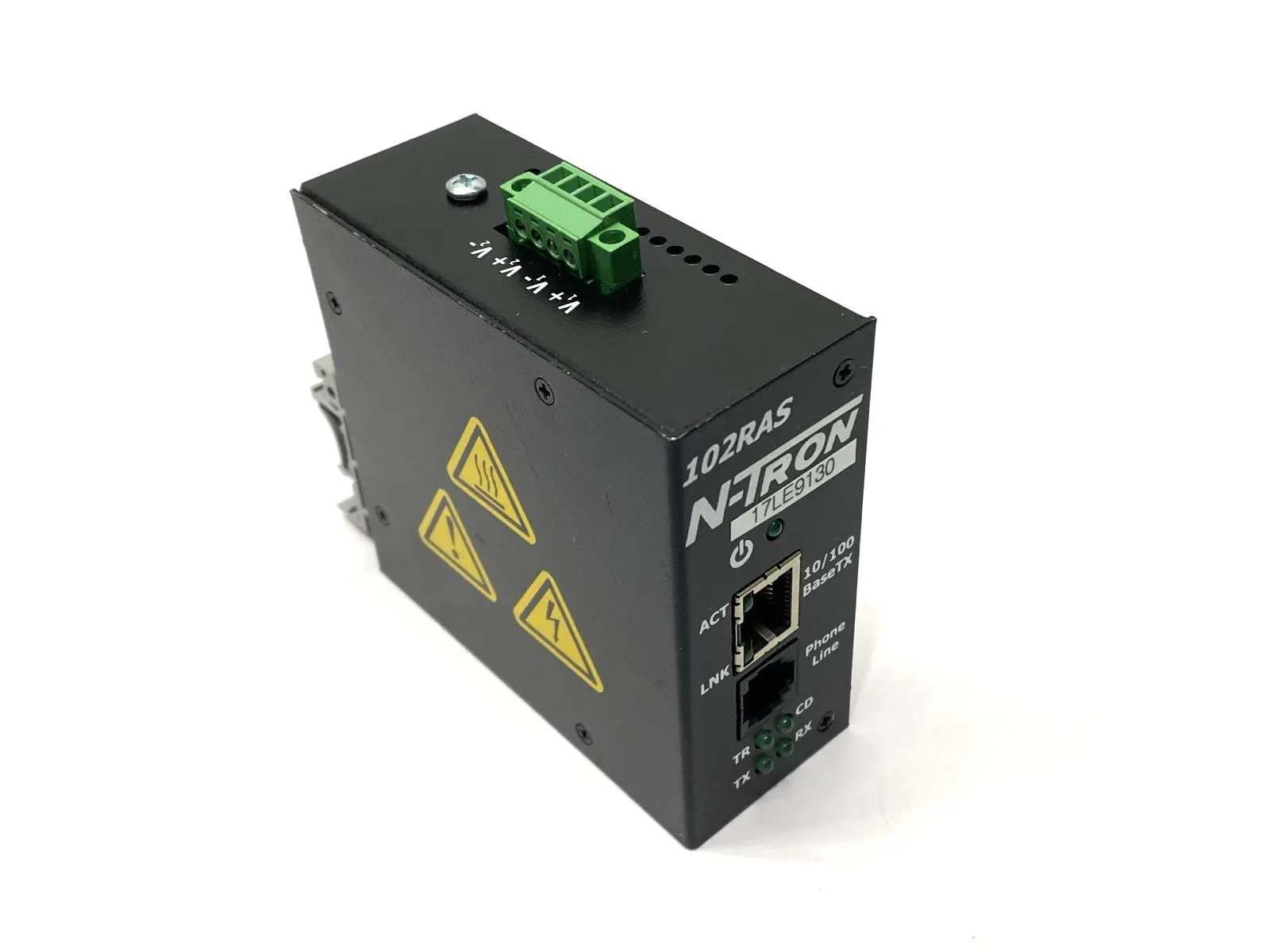 USED N-TRON INDUSTRIAL REMOTE ACCESS SERVER 10-30VDC .35A