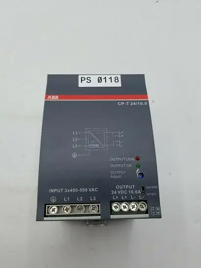 Used ABB CP-T 24/10 Power Supplies Michigan US | ND Industrial Surplus #1208451