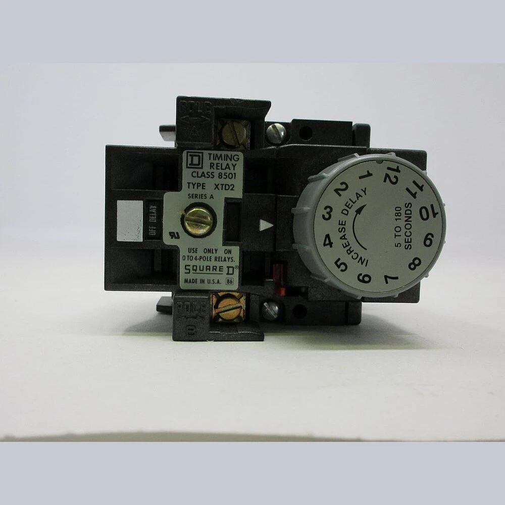 Square D 8501 timing relay