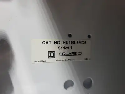 USED SQUARE D MODEL 6